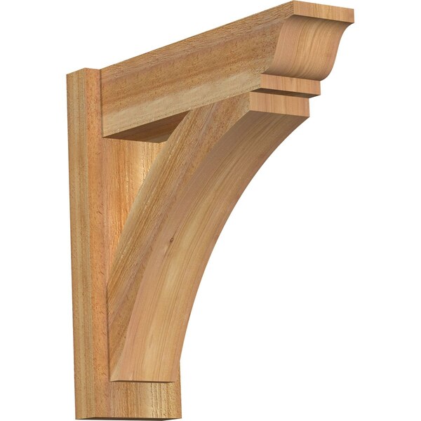 Ekena Millwork Thorton Rough Sawn Traditional Outlooker, Western Red Cedar, 6"W x 20"D x 20"H OUT06X20X20THR01RWR - main